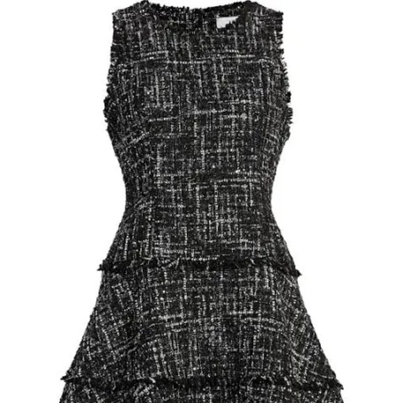 LIKELY Tweed Jewel Dress in Black and Blue Indigo Size 0 New w/ Tags - Picture 6 of 9